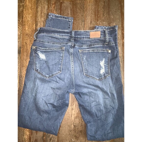 JUDY BLUE HIGH WAIST SKINNY WOMENS JEANS SIZE 1/25 - Picture 7 of 7